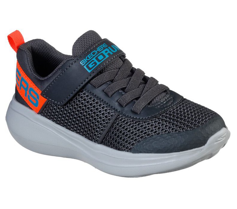 Skechers Pojkar Grå/Blå Sneakers - Gorun Fast - Tharo - Sverige (AVMEH-3498)